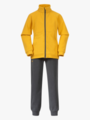 Bergans Smådøl V5 LongZip Kids Set Light Golden Yellow / Solid Dark Grey