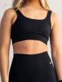 Aim'n Ribbed Seamless Bra Black