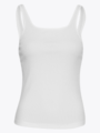 MSCH Copenhagen Betrina Rib Sleeveless Top Bright White