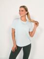 Nike One Classic Dri-Fit Short Sleeve Top Glacier Blue