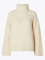 Selected Femme Gabella Long Sleeve Knit High-Neck Birch