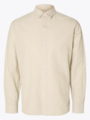 Selected Homme Slim-Sun Shirt Long Sleeve Pure Cashmere