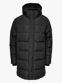 Only & Sons Carl Life Long Quilted Coat Black